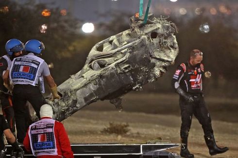 Fitur Keselamatan Halo Selamatkan Pebalap F1 Romain Grosjean dari Maut