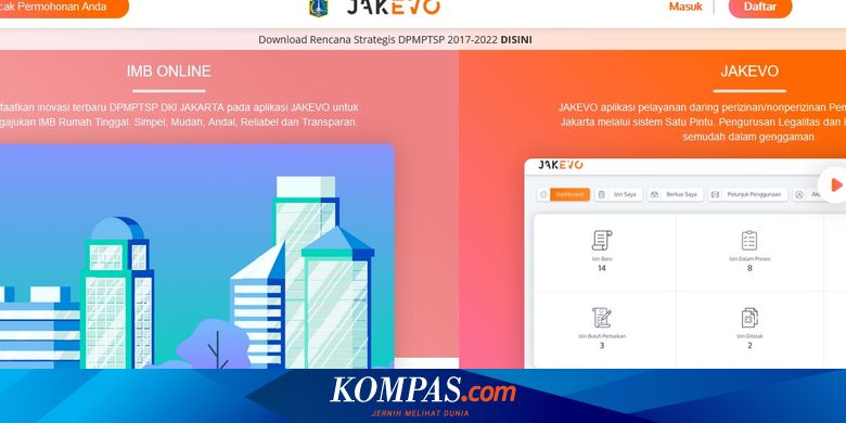 Jakevo.jakarta go id daftar