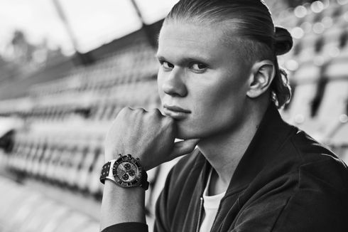 Bintang Muda Erling Haaland Jadi Brand Ambassador Breitling