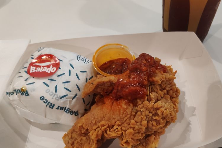 Ayam balado dari Inilah Rasa Kita dari McDonald's. 