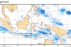 Cuaca Selasa: Depok, Bogor, dan Sebagian Jakarta Hujan Lebat