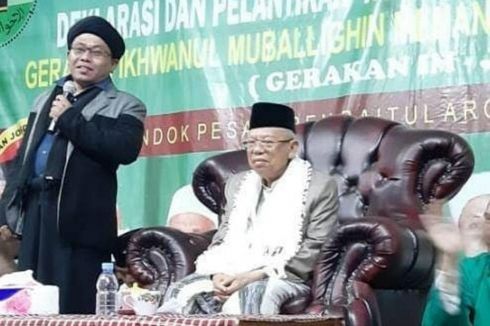 Ulang Tahun, Ma'ruf Amin Dapat Kejutan dari Cucunya