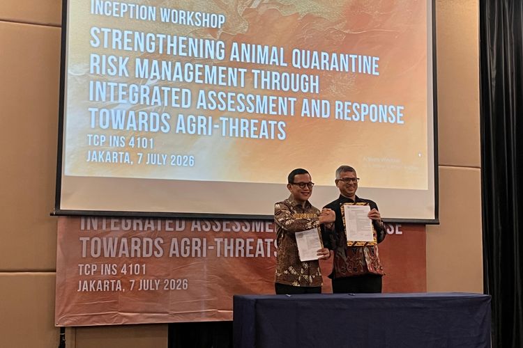 Dapat Hibah Rp 3,58 Miliar dari FAO, Indonesia Perketat Karantina Hewan