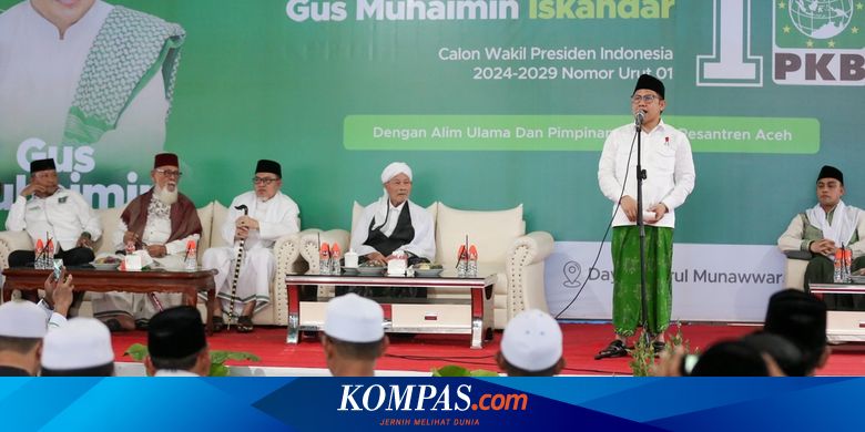 Kampanye di Aceh, Cak Imin Ungkap Keinginan Angkat Menteri Urusi Pesantren