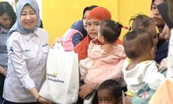 Mandiri Sahabat Desa Sasar 200 Keluarga Risiko Stunting di Sulawesi Tengah