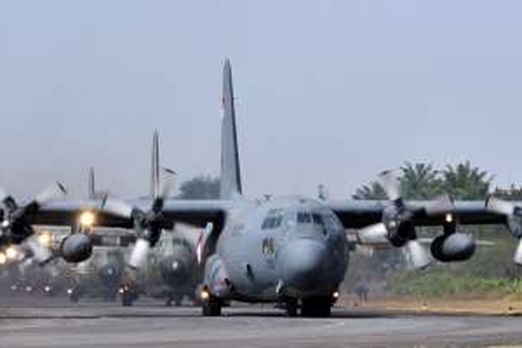 C-130 Hercules TNI AU.