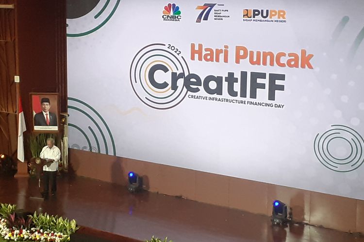 Menteri PUPR Basuki Hadimuljono dalam CreatIFF 2022, Kamis (1/12/2022)