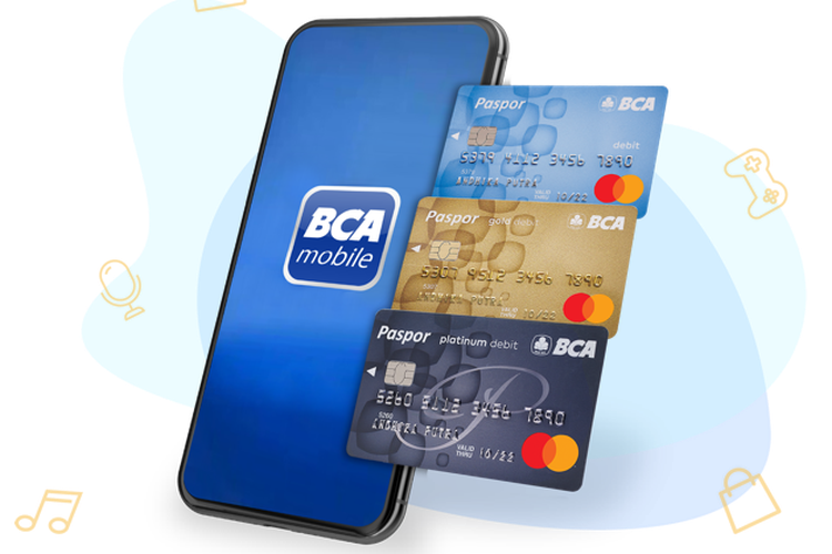 Cara mengaktifkan debit online BCA dan contoh transaksi debit online BCA.