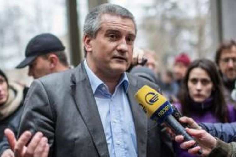 PM Crimea, Sergei Aksyonov.