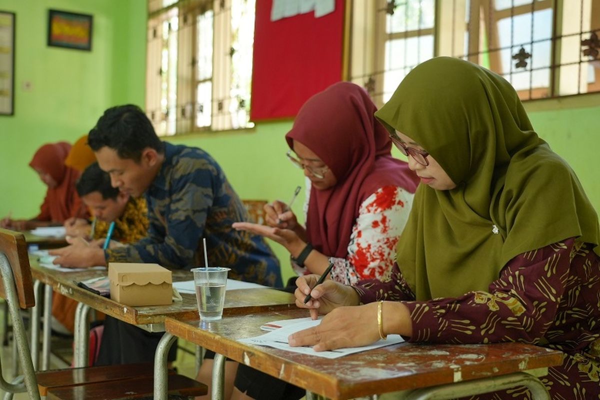 BRI menggelar pelatihan pembelajaran matematika menggunakan metode gasing yang efektif dan menyenangkan untuk guru SD se-Banyuwangi di Sekolah Dasar Negeri (SDN) 1 Watukebo, Kecamatan Blimbingsari dan berlangsung pada 30 Juli 2024?15 Agustus 2024. 