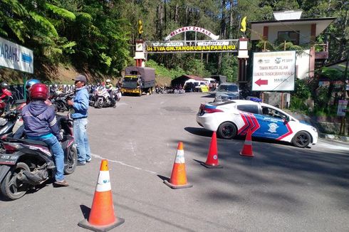 Tangkuban Parahu Meletus, Taman Wisata Alam Akhirnya Ditutup