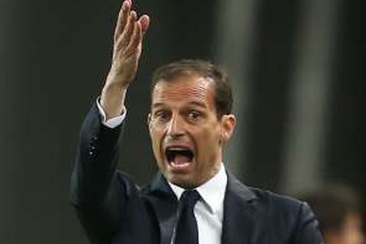 Pelatih Juventus, Massimiliano Allegri.