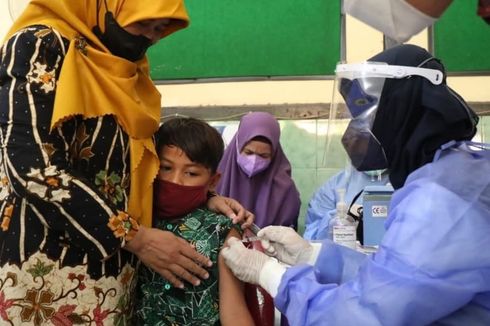 Target Vaksinasi Covid-19 Usia 6-11 Tahun di Belitung 22.275 Anak