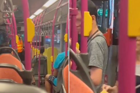 Viral Video Penumpang Bus Kedapatan Bawa Durian lalu Diminta Turun oleh Sopir