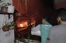 Api dari Plafon, 3 Rumah di Kawasan Padat Penduduk di Siantar Terbakar