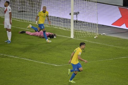 Brasil Vs Peru - Kerja Sama Neymar-Paqueta Bawa Tim Samba Unggul