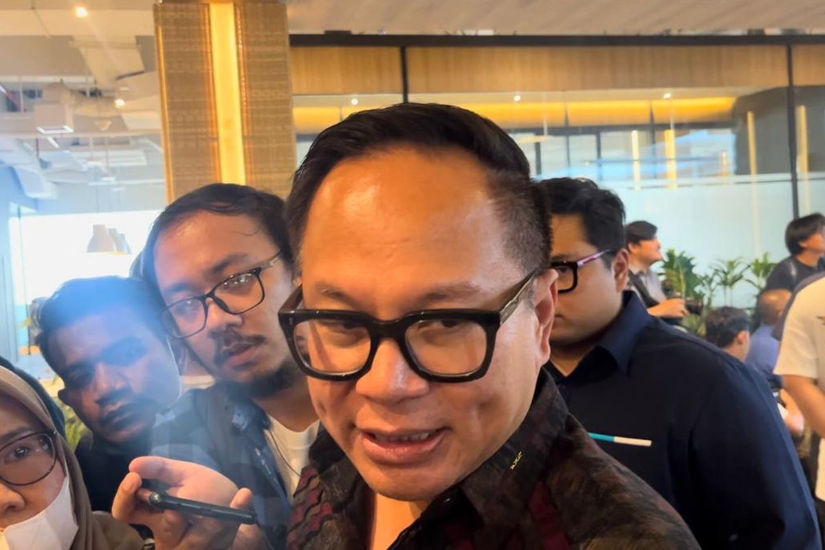 Wakil Menteri BUMN Kartika Wirjoatmodjo saat ditemui di Gedung Sarinah, Jakarta, Selasa (3/10/2023).