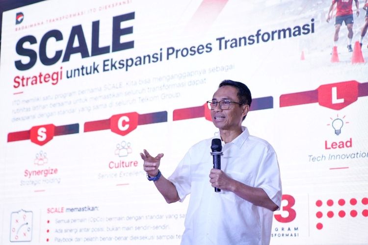 Telkom Luncurkan SCALE untuk Perkuat Integrasi AI, Cloud, dan Keamanan Siber