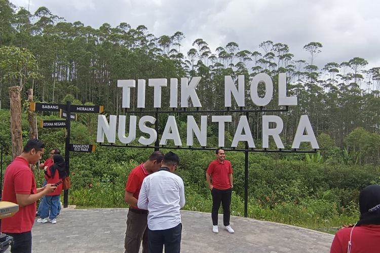 Titik Nol Nusantara di IKN. 