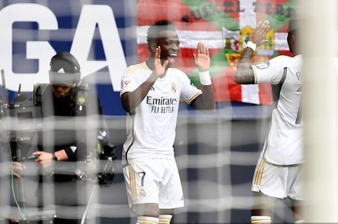 Hasil Real Madrid Vs Osasuna, Vini Jr Hampir Hattrick