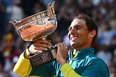 Rafael Nadal Juara French Open 2022: Rekor dan Sejarah Si Raja Tanah Liat