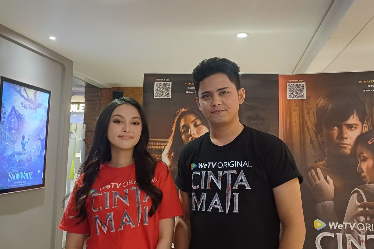 Aliando Syarief dan Aisyah Aqilah di MH Thamrin, Jakarta Pusat, Kamis (30/1/2025).