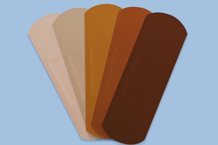 Band-Aid meluncurkan set koleksi plester sesuai dengan warna kulit.