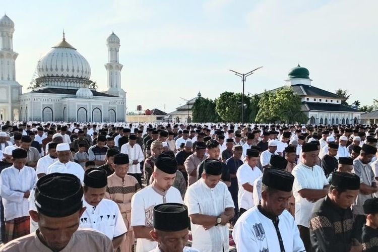 Jemaah Tarekat Syattariyah Aceh Rayakan Idul Fitri Hari Ini, Pakai Metode Hisab Bilangan Lima