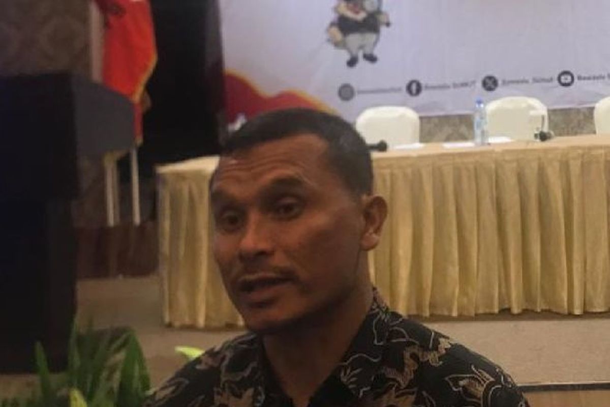 Koordinator Divisi Hubungan Masyarakat, Data, dan Informasi Bawaslu Sumut, Saut Boangmanalu.