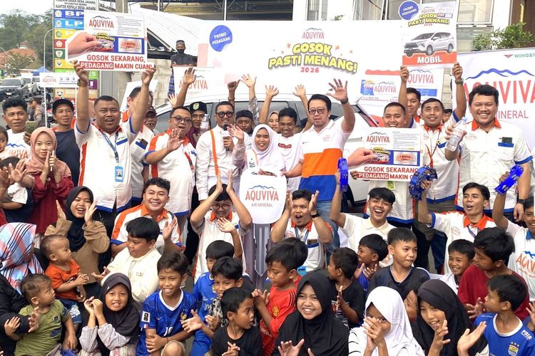Jual Produk AQUVIVA, Pemilik Warung di Kuningan Jawa Barat Menang Mobil dari AQUVIVA
