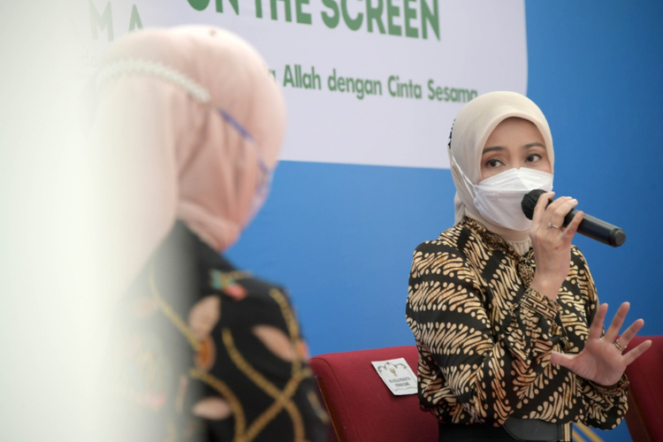 Istri Gubernur Jawa Barat Ridwan Kamil, Atalia Praratya dalam sebuah acara. 