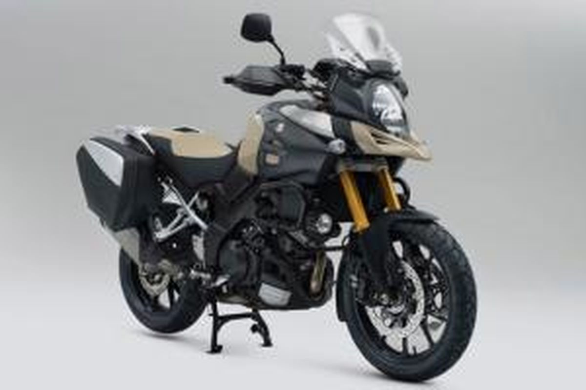 Suzuki V-Strom 1000 Desert Edition dijual lebih mahal Rp 11 juta.