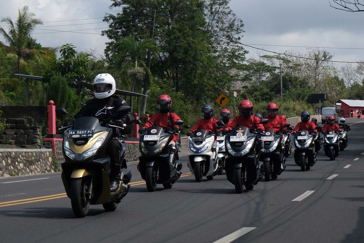 Touring Honda PCX 160 HBD Klaten 2024