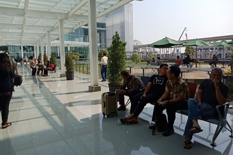 Terminal baru Bandara Ahmad Yani, Semarang, Kamis (19/7/2018).