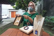 Gelang dan Tali Masker Kopi Karya Joglo Ayu Tenan Jadi 