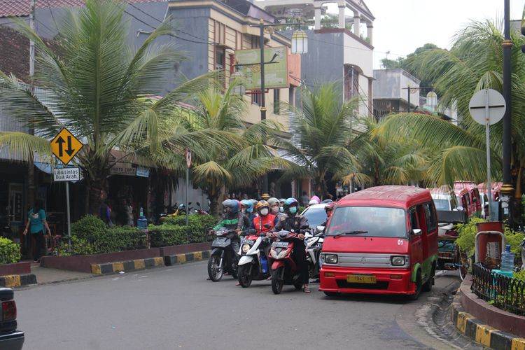 Suasana Kota Cianjur, Jawa Barat 