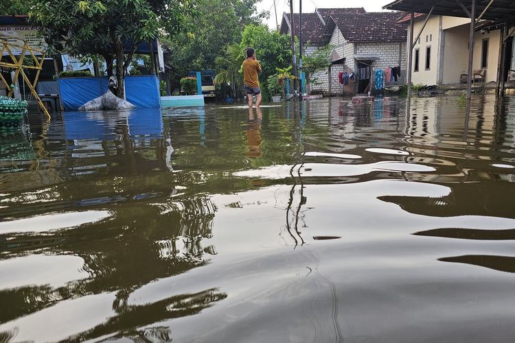 Banjir di Ketitangwetan Pati Rendam 538 Rumah, 1.050 Jiwa Terdampak