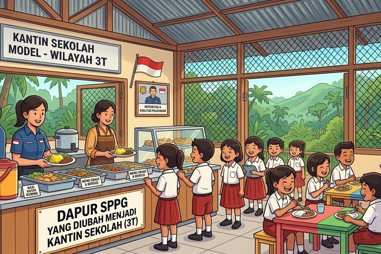 Dari SPPG ke Kantin Sekolah, Bisakah MBG Lebih Efisien dan Tepat Sasaran?