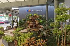Stasiun Pasar Senen dan Gambir Jakarta Kini Punya Hutan Mini Instagramable