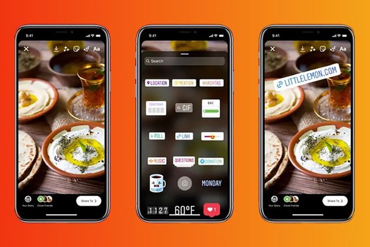 Fitur Link Sticker di Instagram Stories