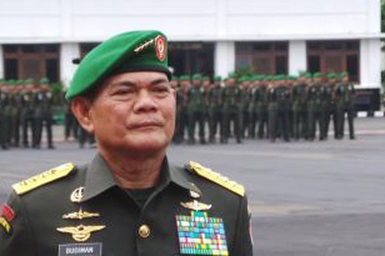 Mantan Kepala Staf TNI AD, Jenderal Budiman.