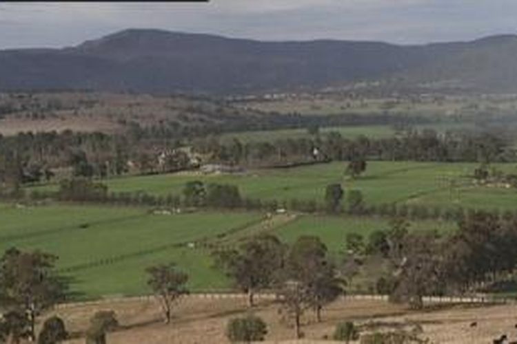 Daerah Hunter Valley di New South Wales, Australia.