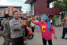 Kronologi Ibu-ibu Tampar Anggota Polisi di Makassar, Tak Terima Lapaknya Ditertibkan