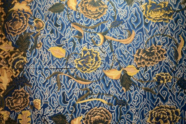 Pameran batik peranakan bertajuk Metamorfosa di Menara Kompas Lantai 8, Jakarta, Kamis (9/4/2026). Pameran ini berlangsung pada 9 April-5 Mei 2026.
