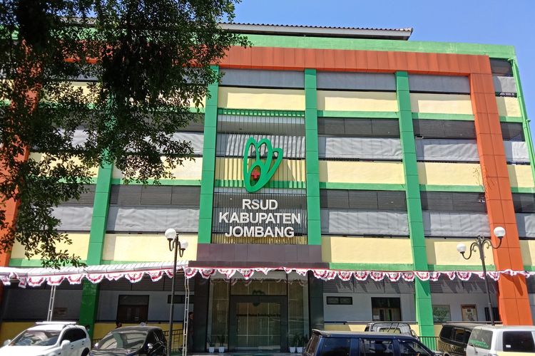 Gedung ruang bersalin RSUD Jombang, Jawa Timur.