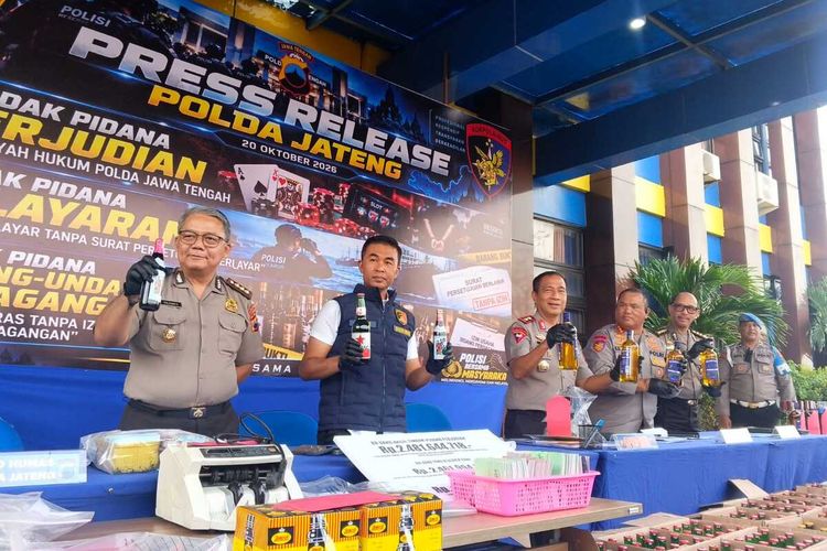 Bongkar Jaringan Togel Senilai Rp 2,4 Miliar, Kapolda Jateng Ancam Para Beking!