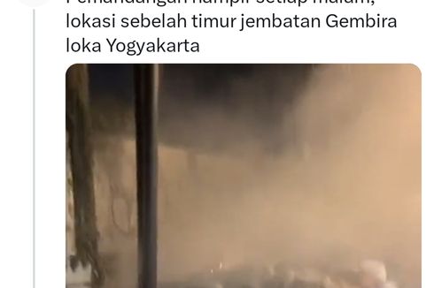 Viral Video Sampah Dibakar di Bawah Jembatan Dekat Gembira Loka, Bupati Bantul Menyayangkan