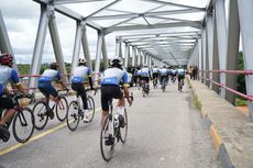Tour de Muara Takus, Ratusan Pesepeda Tempuh Jarak 125 KM dari Pekanbaru ke Candi Bersejarah di Kampar