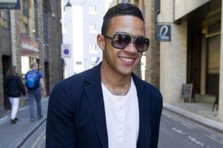 Gelandang tim nasional Belanda, Memphis Depay.