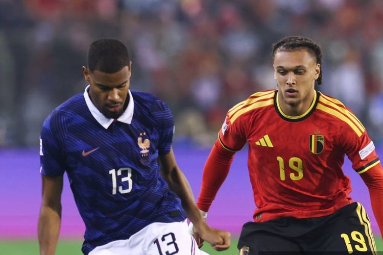 Hasil Belgia Vs Perancis 0-1, Gol Michael Olise Jadi Penentu